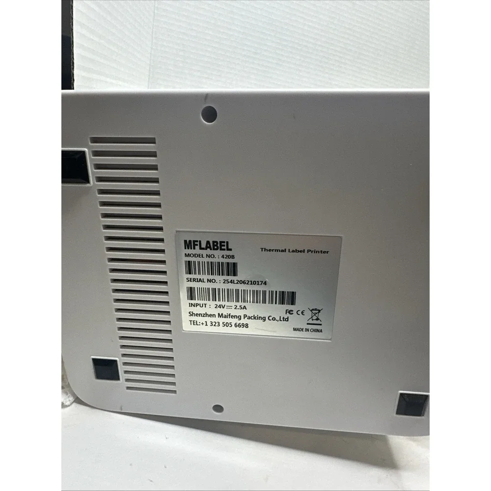 FungLam Label Printer High Speed USB Direct Thermal Label Printer See Photos